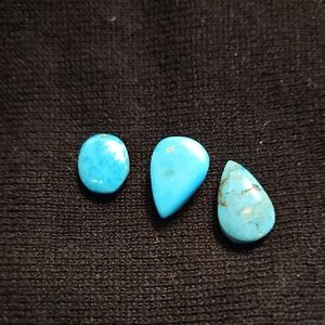Turquoise heliolite Gemstone Set
